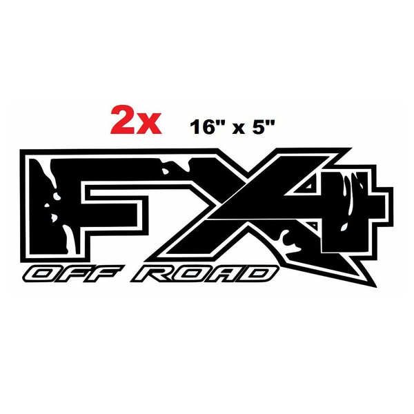 16'' for Ford F150 FX4 XLT XTR OffRoad Decals Stickers Truck Side Off ...