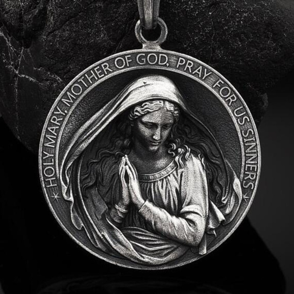 XIXLES Saint Patrick Necklace for Men 925 Sterling Silver St Patrick Necklace  Catholic St Patrick Medal Medallion Pendant Necklaces Amulet Protection  Jewelry Religious Gifts | Amazon.com