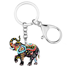 Fashion, Chain, elephantkeychaincharm, elephantkeyringchain