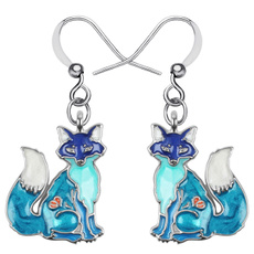 foxjewelrypendant, Jewelry, foxpendantearring, foxearring