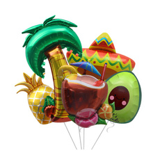 Hawaiian, mexicanballoon, pineappleballoon, Balloon