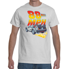 delorean, Mens T Shirt, Graphic T-Shirt, shorttshirt