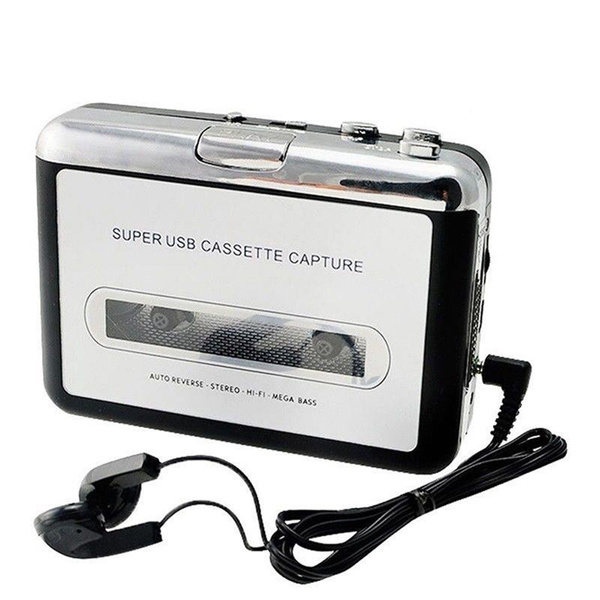 Mini Usb Cassette Tape To Mp3 Cd Converter Capture Audio Music Player Portable Tape Player Pc 3753