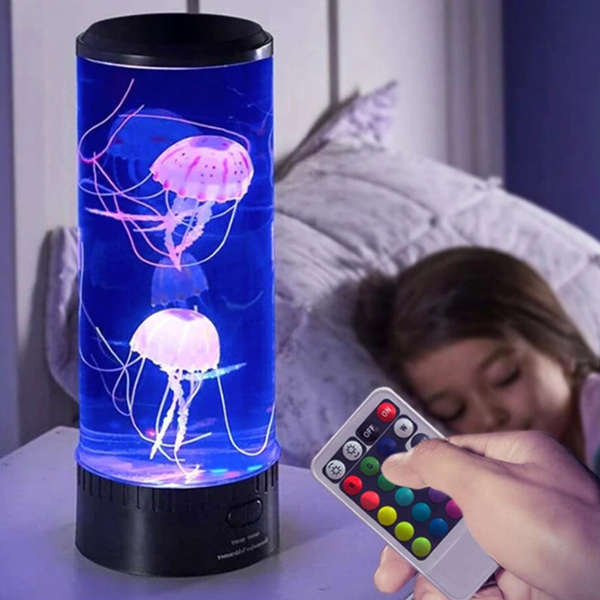 NEW Electric Jellyfish Lamp Color Changing Jellyfish Aquarium Home ...