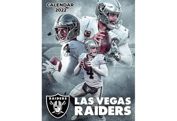 Las Vegas Raiders 2022 Wall Calendar