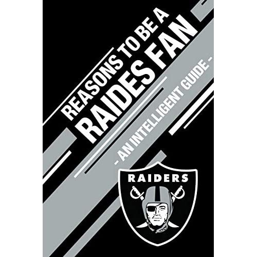 Reasons to be a raiders fan a funny blank book gag gift for oakland