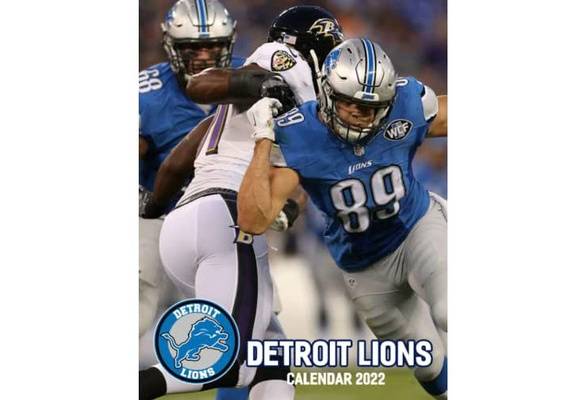 Detroit Lions 2022 Wall Calendar