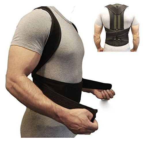 Mens/Womens Heated Back Wrap Belt - Plush Lumbar Support For Warmth & Pain Relief (S-XXL)