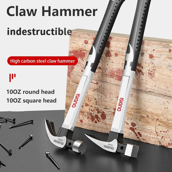 Details about   High quality Steel Heavy Claw Hammer Woodworking Striking Magnetic Nail Hammer 