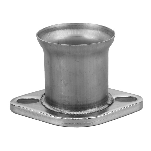 2 Bolts Exhaust Flange 3in Stainless Steel Pipe to 2.5in Downpipe