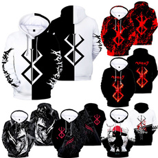 3D hoodies, Casual Hoodie, Cosplay, Winter