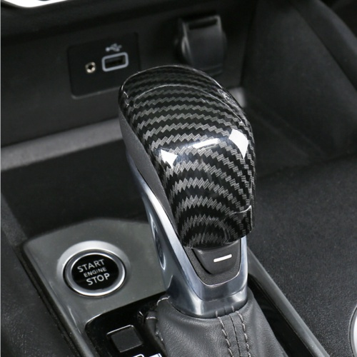 Carbon fiber look Gear Shift Knob Cover Trim For Nissan Versa 2020-2022 ...