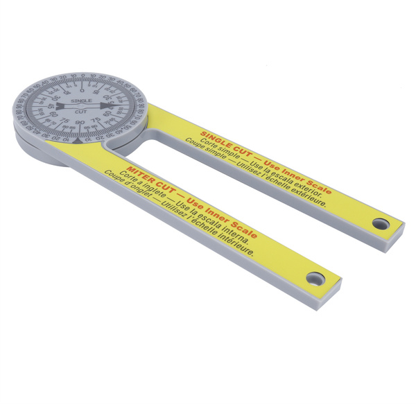 Miter Saw Protractor Calibration 3Dimensional Goniometer Angle Finder