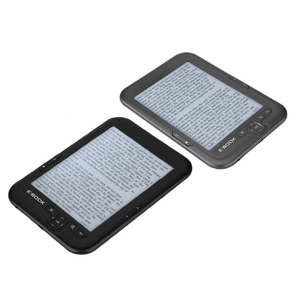 Support Memory Card (up to 32GB) Ebook Reader, 6 inch Ereader, Support Font Zoom/ Font