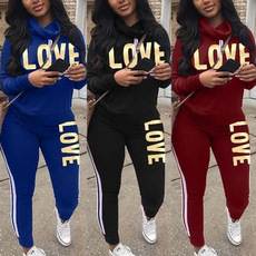 tracksuit for women, Fashion, Sleeve, pants