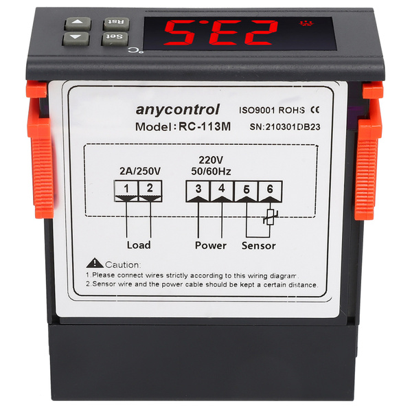 Pet Incubator Constant Temperature Heating PAD Thermostat Reptile Thermostat Wish