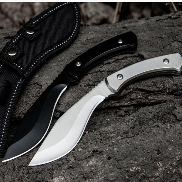 2022 New Outdoor multifunction knife Nepalese saber tactical hunting survival sharp knife self