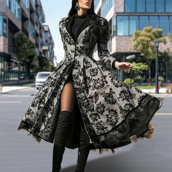 Lace High Low Gothic Party Dress