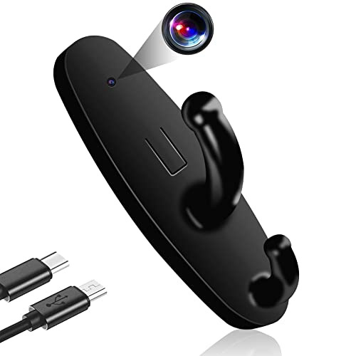 Clothes Hook Hidden Camera- HD 1080P Spy Camera Clothes Hook Camera/Video Recorder/Motion ...