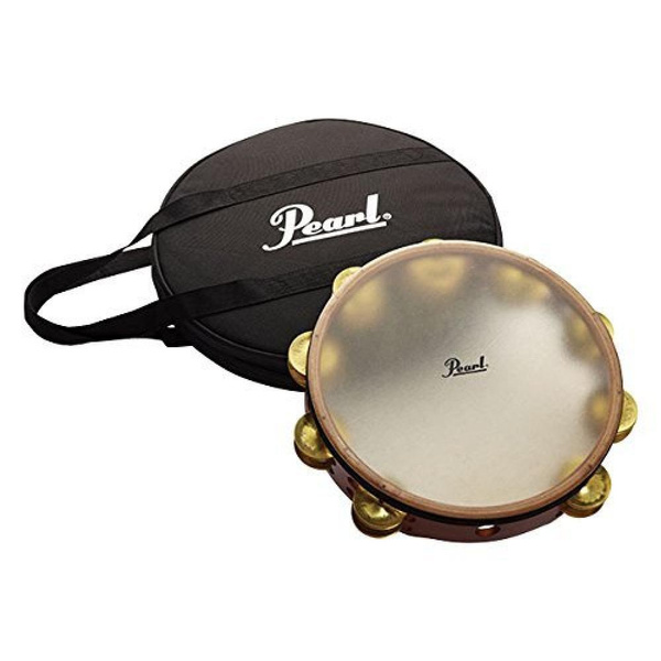 Pearl Symphonic Tambourines Symphonic Tambourines with soft case PETM10CTDB Wish