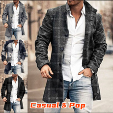 casual coat, menlongjacket, men coat, Fashion