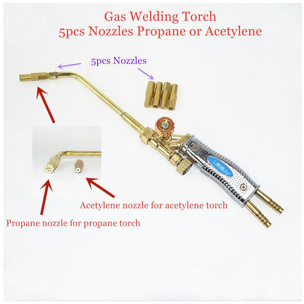 Gas Welding Torch Oxygen Acetylene Propane Jet Torch Gas Welding Tools