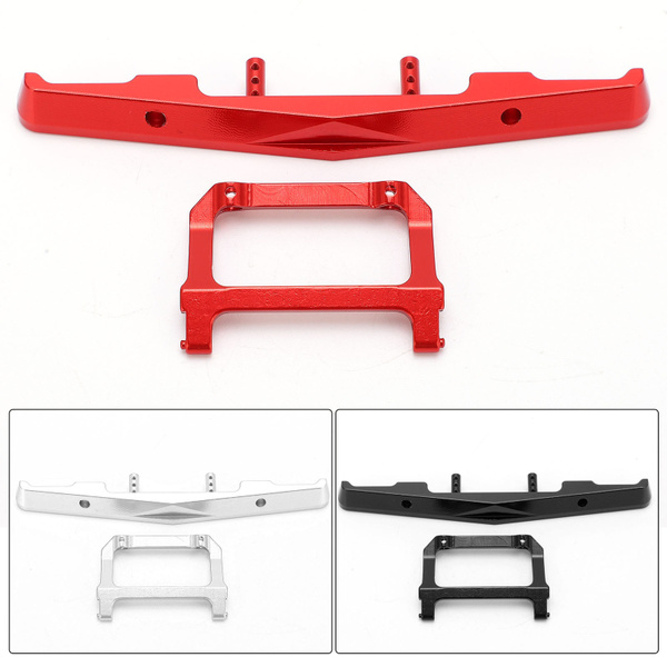 124 Rc Front Bumper With Connector Rc Front Bumper Set Rc Front Bumper Durable Aluminium Alloy 1813