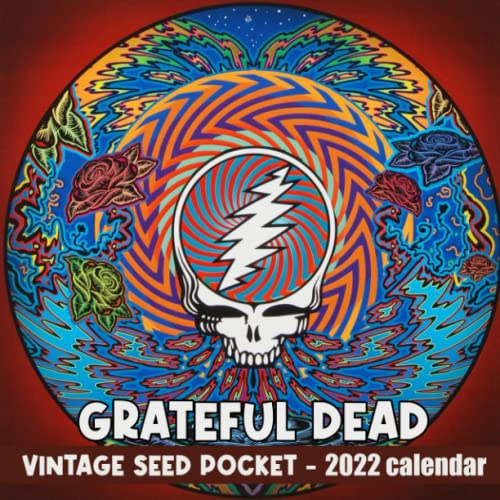 Grateful Dead Calendar 2022 Artist Calendar 2022, 12 Months, January