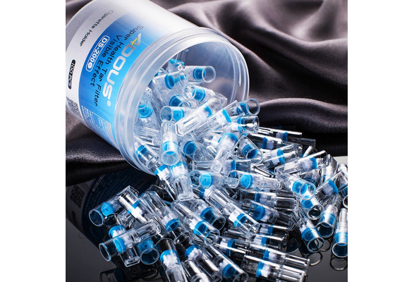 50PCS 100PCS Disposable Healthy Cigarette Holder Filter Super Health Tar  Filters Smoker Smoking Tool Set