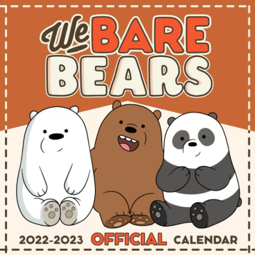 We Bare Bears 2022 Calendar Cartoon 2022 OFFICIAL calendar We Bare