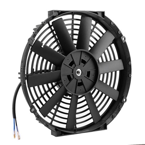 12in Pull/Push Car Radiator Fan Engine Bay Cooling with Mounting Kit