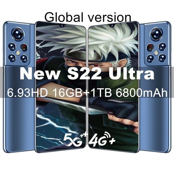 2022 Global Version S22 Ultra 6.93 inch Full Screen Smartphone 6800Mah