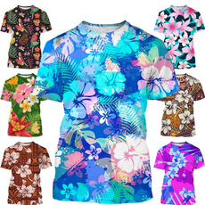 3dpirnted, Fashion, Floral print, Hawaiian