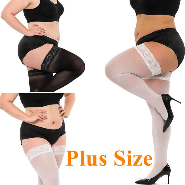 Thigh high stockings for big clearance legs