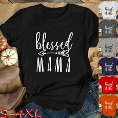 camisetasmujer, Funny T Shirt, letter print, Tops & Tees