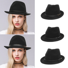 Vintage, Fashion, Fedora, Hat Cap