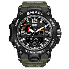 leddigitalwatch, quartz, led, Waterproof Watch