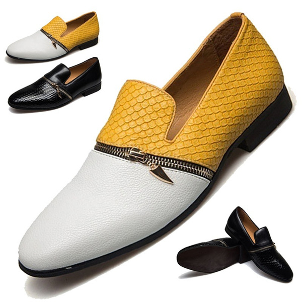 Men's Fashion Woven Casual Shoes Breathable NonSlip Oxford Shoes