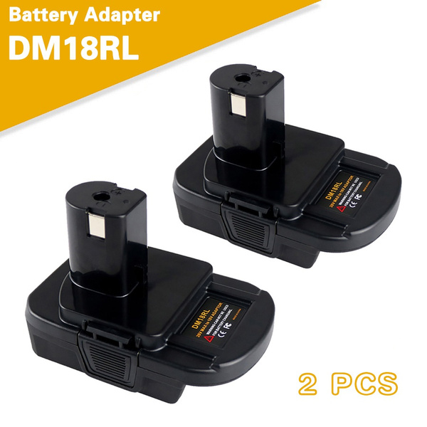 Pcs DM18RL Battery Adapter for Dewalt for Milwaukee 20V/18V Li