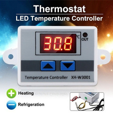 temperaturedisplay, thermostatcontrol, led, thermostat