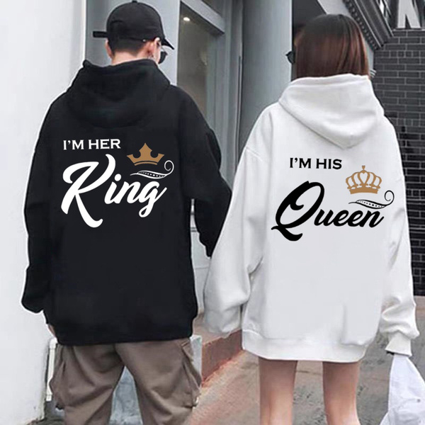 His and her sale king and queen hoodies