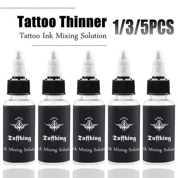 1/3/5PCS Tattoo Ink Colorant Blender Diluent Thinner for Tattoo Body ...