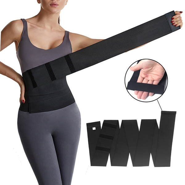 Wrap Waist Trainer for Women - Snatch Me Up Bandage Wrap Waist Trainer,  Stomach Wrap for Weight Loss, Plus Size Waist Trimmer for Stomach, Lower  Belly