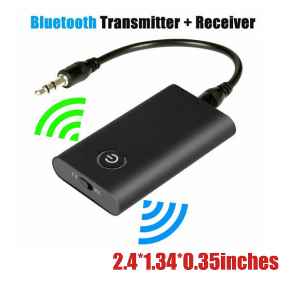 Bluetooth 5.0 Transmitter and Receiver 2in1 Wireless Audio Aux 3.5mm