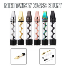 Mini, minitwistyglassblunt, fluecuredtobacco, weedgrinder
