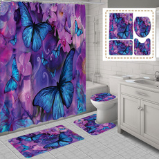butterfly, doormat, Decor, Bathroom Accessories