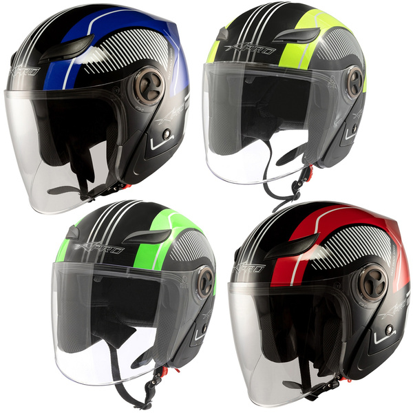 Jet City Helmet Motorcycle Clear Visor Certificate ECE 2205 Scooter Wish