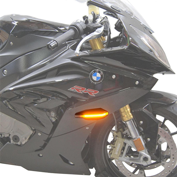 New Rage Cycles 2010Present BMW S1000RR Motorcycle LED Front Turn Signals Kit Wish