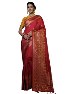 blouse, saree, sari, woven