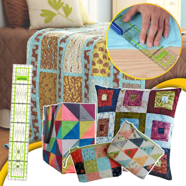 Sewing Rectangle Quilting Ruler, Beginners Embroidery Stripology ...